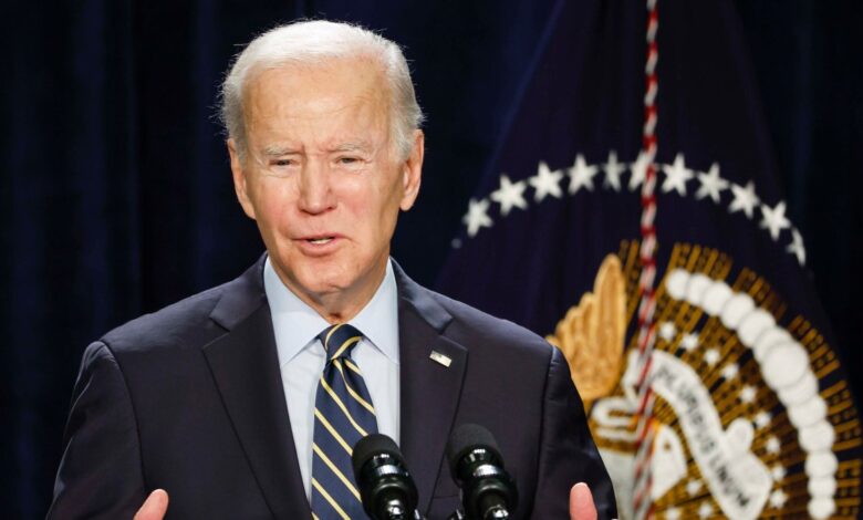 Joe Biden apoya a la selección estadounidense antes de su debut en el Mundial