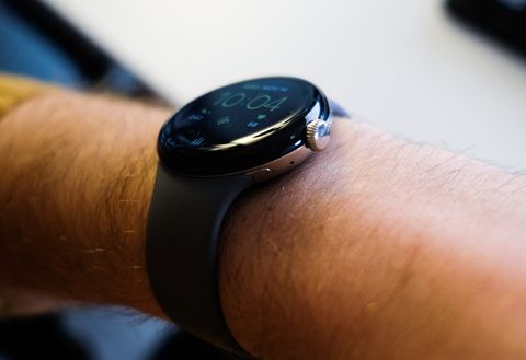 reloj de píxel de google