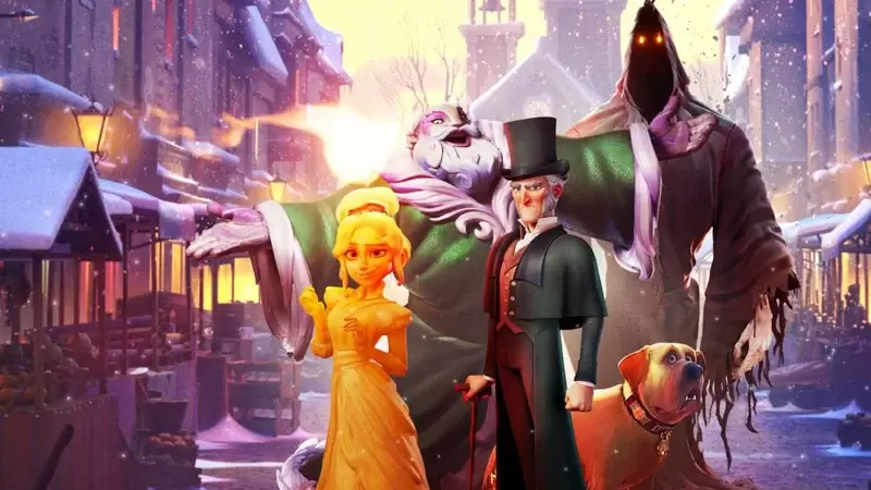 scrooge netflix película diciembre 2022