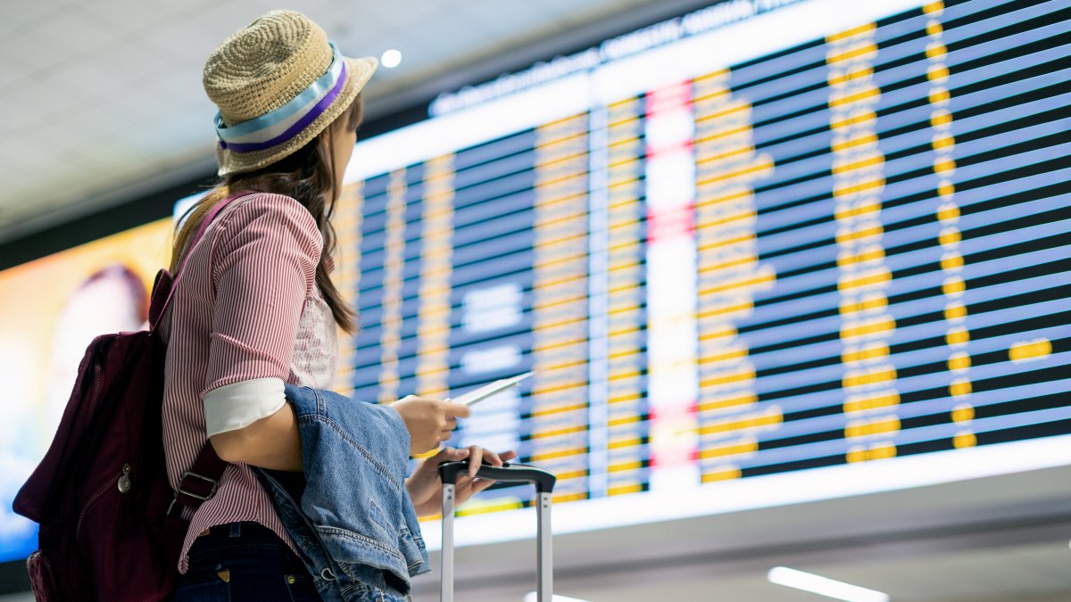 Más de 2,500 vuelos retrasados por el mal tiempo tras Thanksgiving