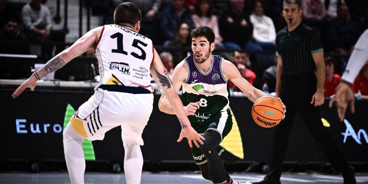 71-90: Un sólido Unicaja avanza de ronda en Dijon