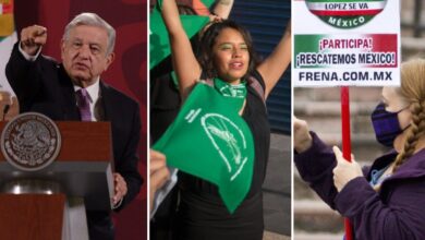 AMLO, Marea Verde y FRENA marcharán el mismo día