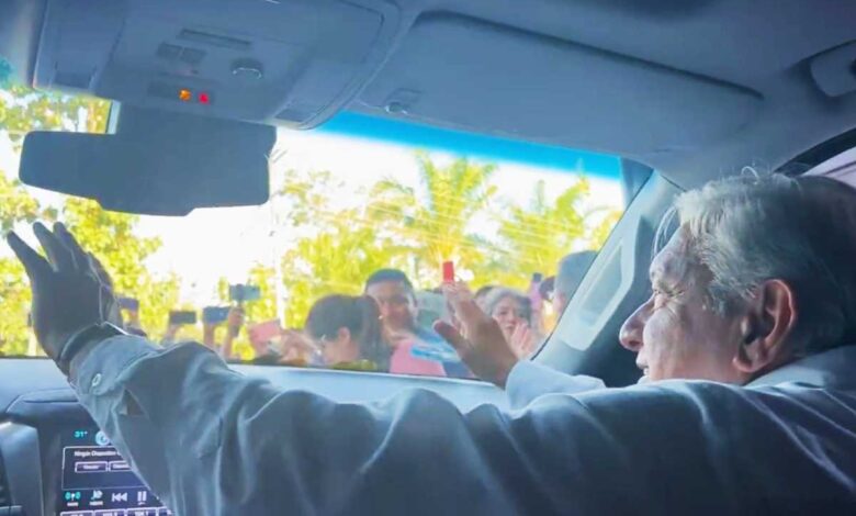 Agradece AMLO felicitaciones por su cumpleaños que celebró en Palenque