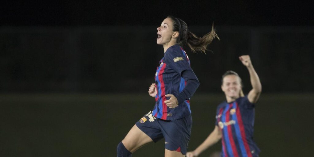 Aitana ejerce de líder en la goleada al Madrid