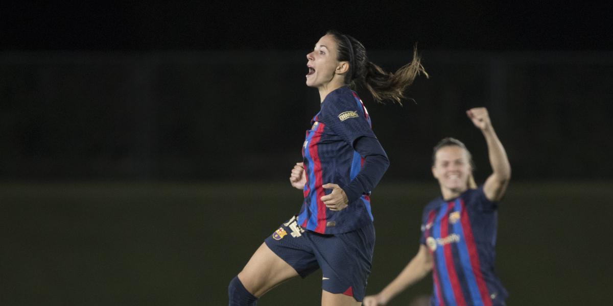 Aitana ejerce de líder en la goleada al Madrid