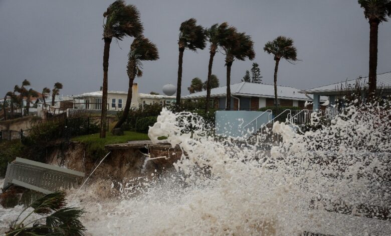 Al menos 1,220 vuelos cancelados en EU por la tormenta tropical Nicole