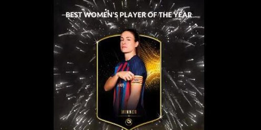 Alexia Putellas también repite el Globe Soccer