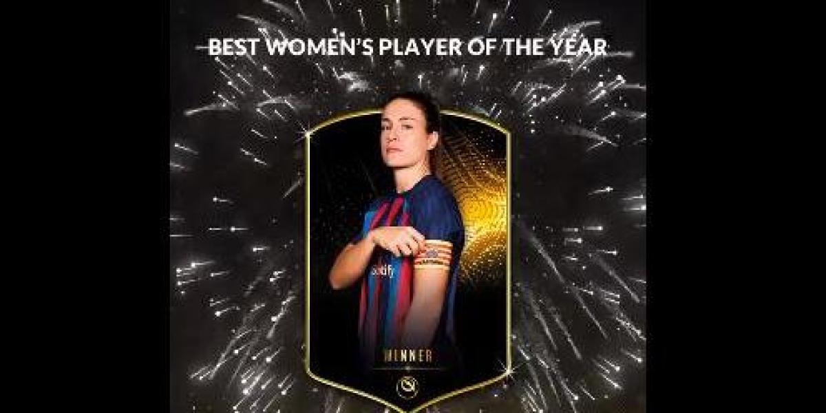 Alexia Putellas también repite el Globe Soccer