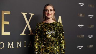 Alexia Putellas volvió a apostar por un vestido sostenible 'made in Spain'