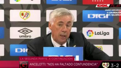 Ancelotti: "A lo mejor el entrenador ha fallado"