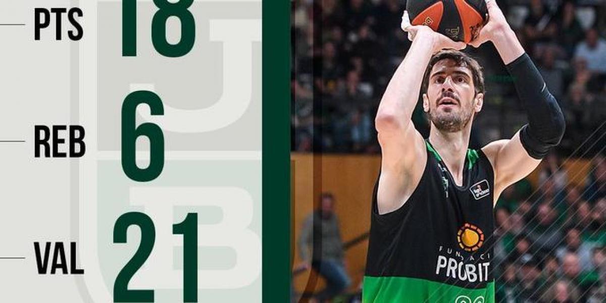 Ante Tomic, MVP del mes de noviembre en la Liga Endesa