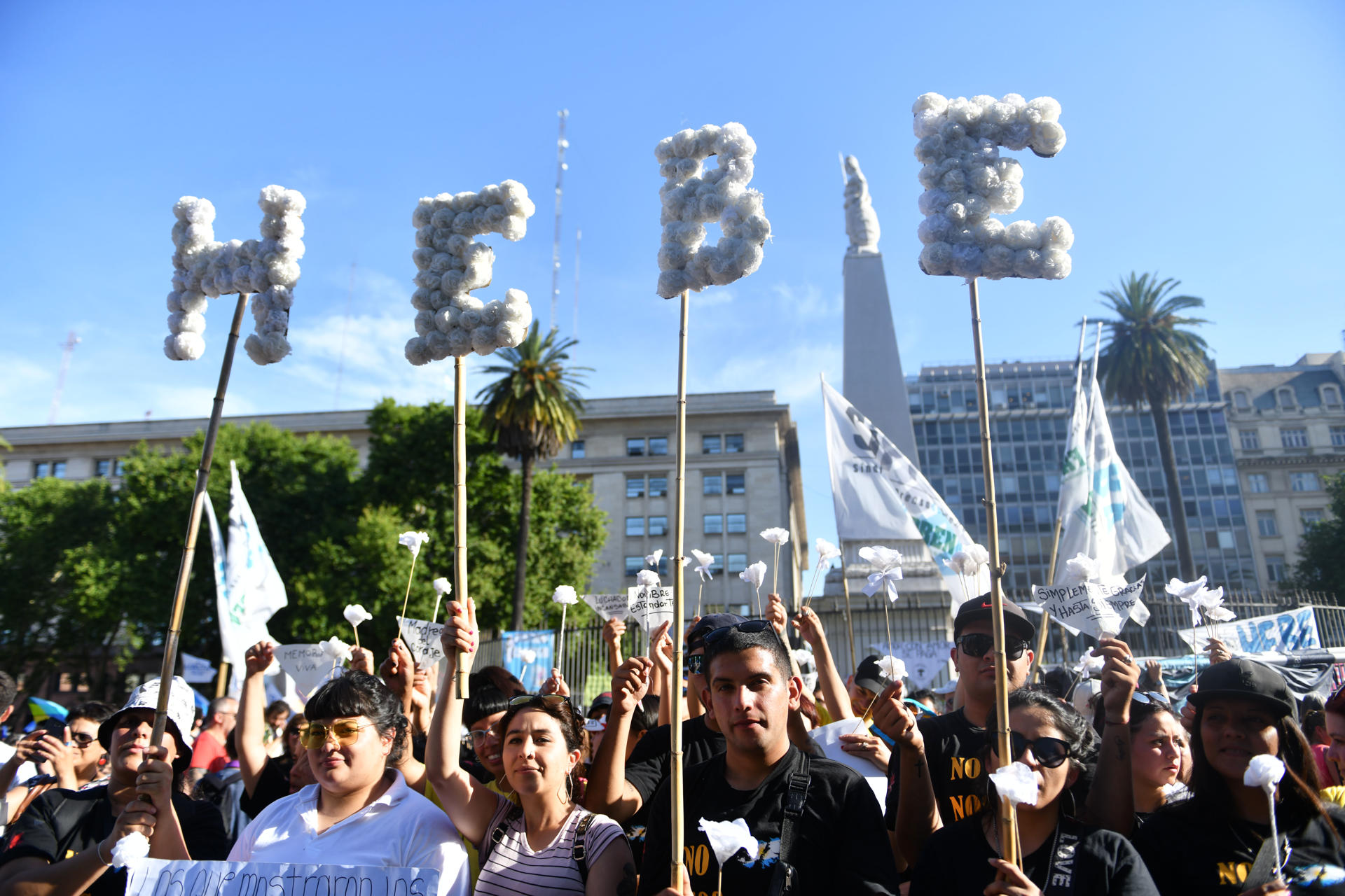 Argentina le da el último adiós a Hebe de Bonafini, presidenta de Madres de Plaza de Mayo
