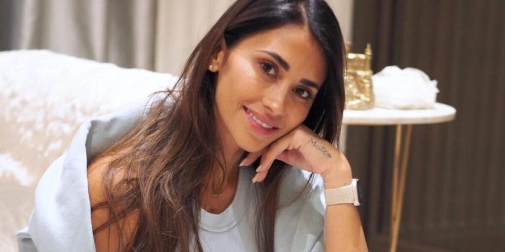 Así celebró Antonela Roccuzzo el triunfo de Messi con la selección argentina