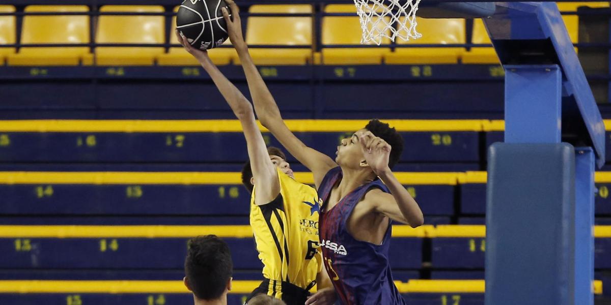Así fue el fugaz paso de Wembanyama por el Barça