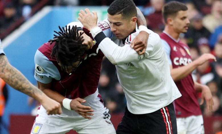 Así se puso el judo entre Cristiano Ronaldo y Tyrone Mings | Video