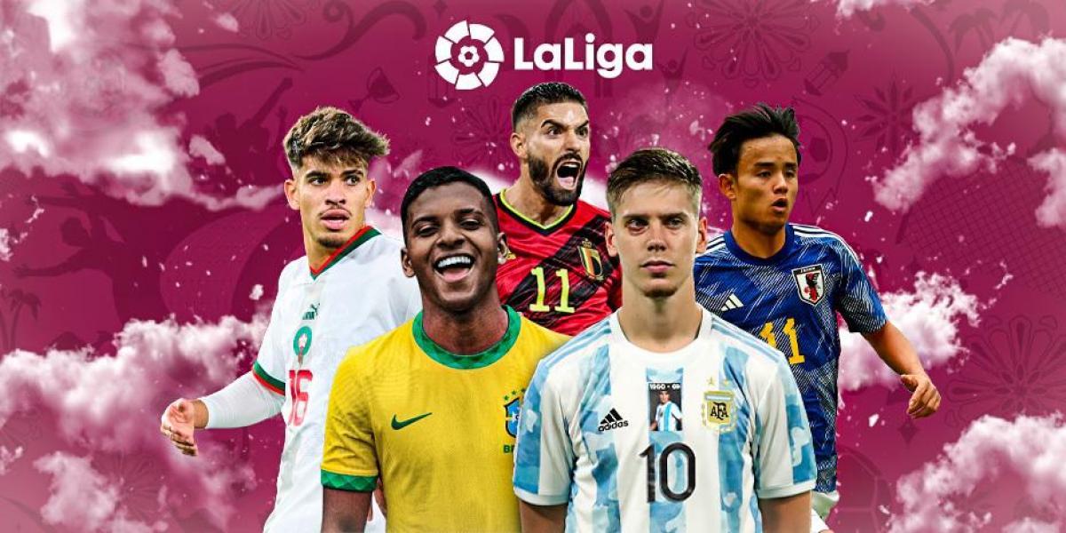 Así se reparten los 84 mundialistas de LaLiga Santander