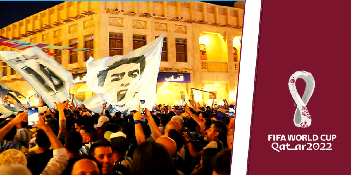 Banderazo a Maradona tras dos años de su muerte: Piden el milagro a Diego