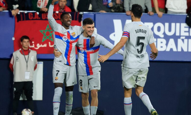 Barsa doblega a Rojillos; expulsan a Piqué en su último partido | Video