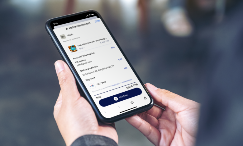 Beam de Tailandia simplifica el pago para el comercio social