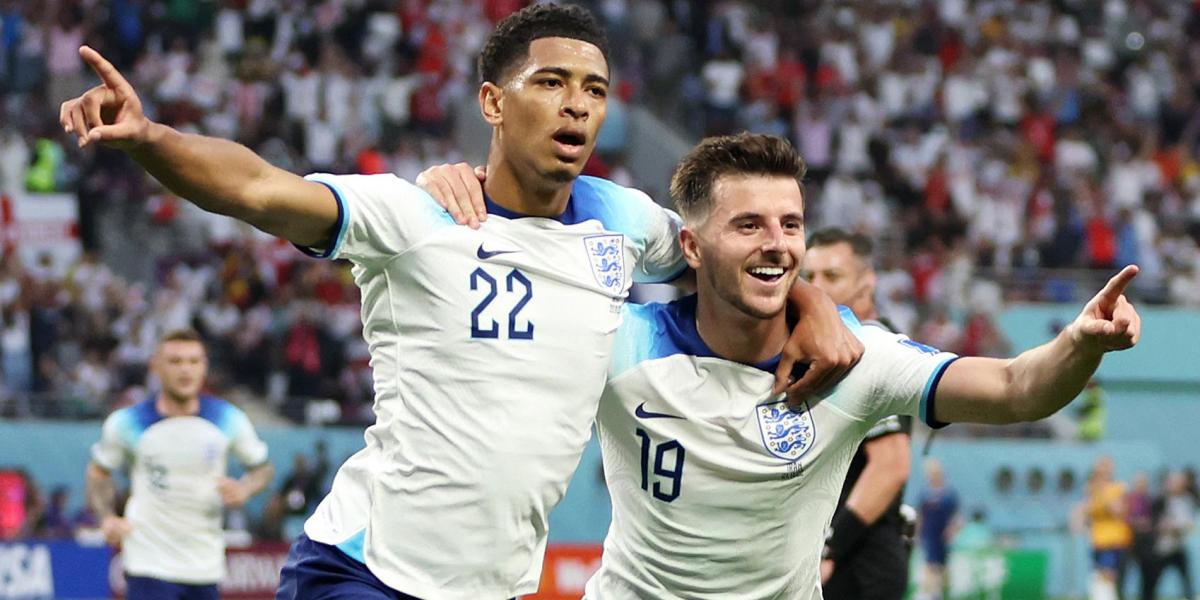 Bellingham hace el primer gol de Inglaterra ante Irán