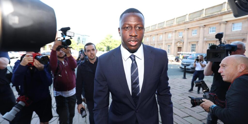 Benjamin Mendy, acusado de siete violaciones, rompe su silencio