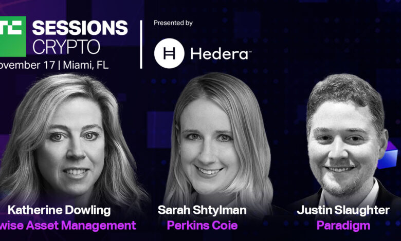 Bitwise, Paradigm y Perkins Coie hablan de registros en TC Sessions: Crypto
