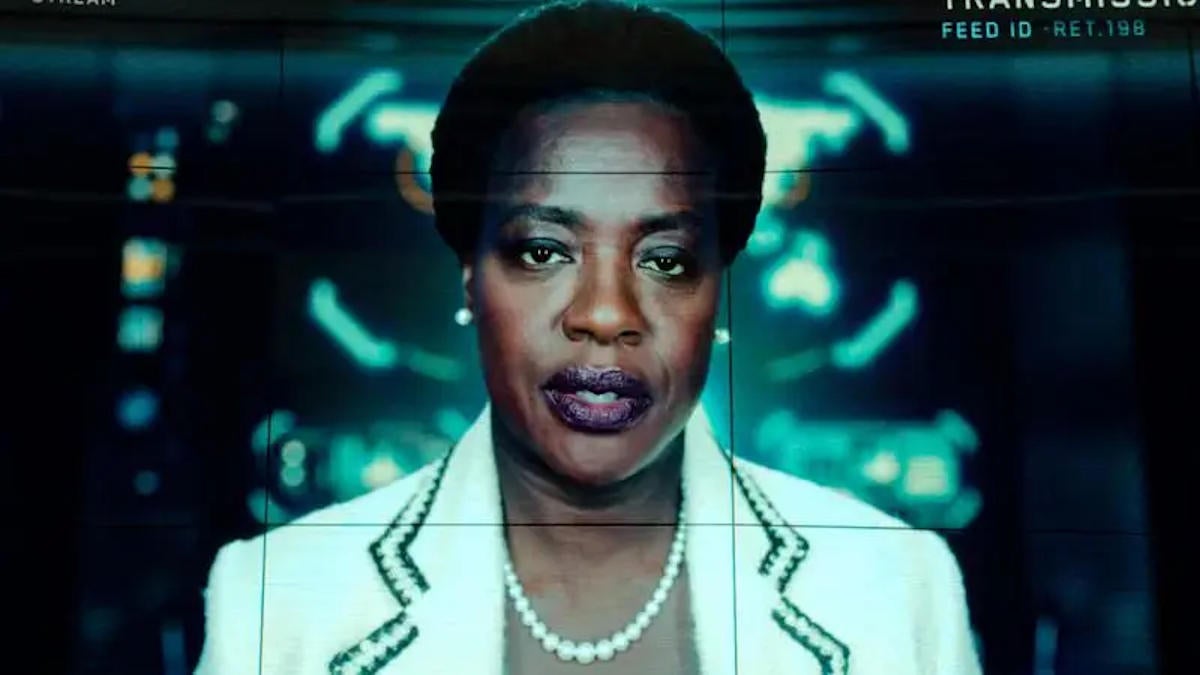 Black Adam Star revela la reacción a las grandes regrabaciones con Amanda Waller de Viola Davis