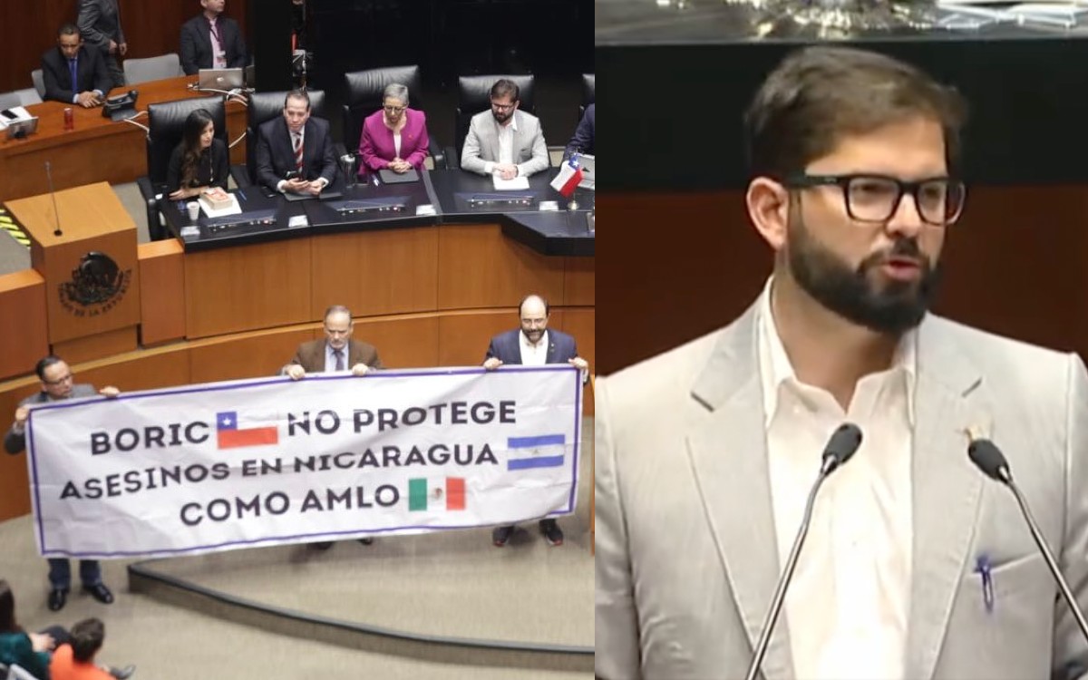 Boric en Senado mexicano: "No podemos ignorar a los presos políticos en Nicaragua"