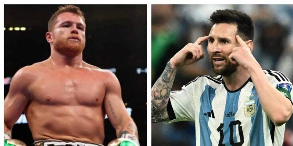 Canelo Álvarez se vuelve loco con Messi