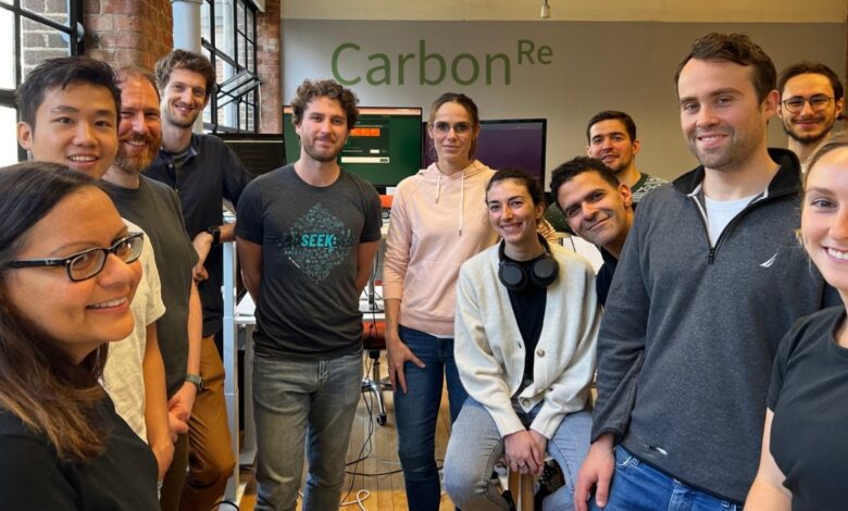 Carbon Re sale de la academia-tierra para hacer frente a la contaminación del cemento