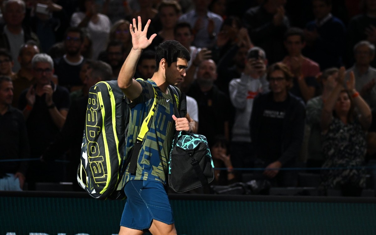 Carlos Alcaraz se pierde el resto de la temporada por una rotura abdominal