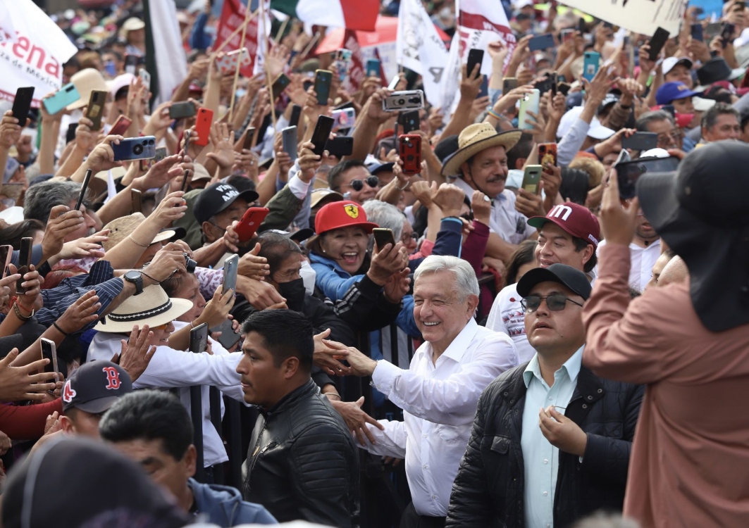 Con video, AMLO agradece participación en marcha
