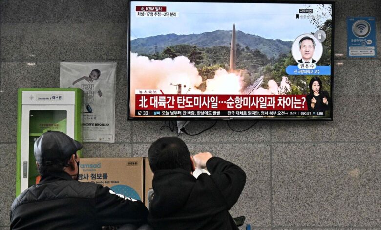 Corea del Norte lanza un misil intercontinental que obliga a Japón a lanzar una alerta de refugio