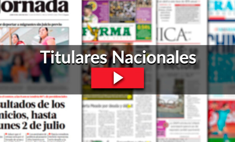 Crece pugna por encuesta del INE; costó 445 mil pesos la encuesta que el INE escondió y más | Titulares nacionales 04/11/2022