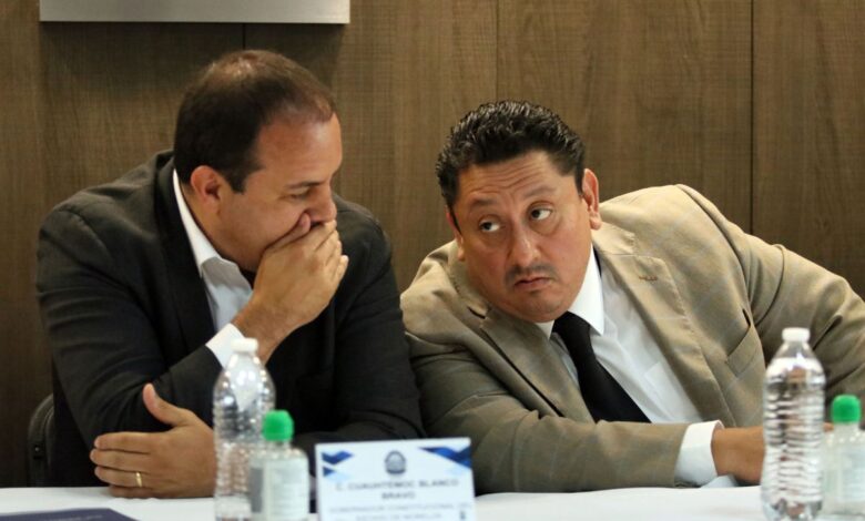Cuauhtémoc Blanco pide la salida del fiscal Carmona