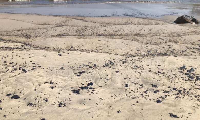 Denuncian nuevo derrame de Pemex en playas de Oaxaca