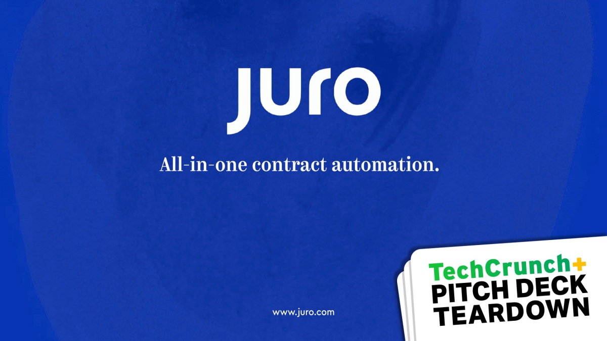 Desmontaje del Pitch Deck: el mazo Serie B de $ 23 millones de Juro