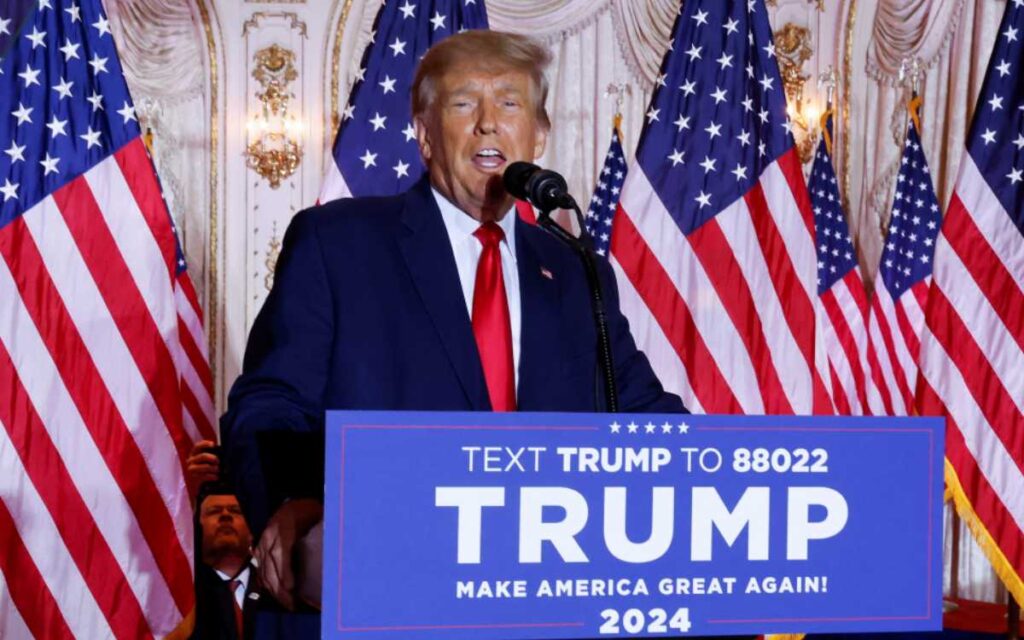 Donald Trump anuncia que se postulará para presidente en 2024