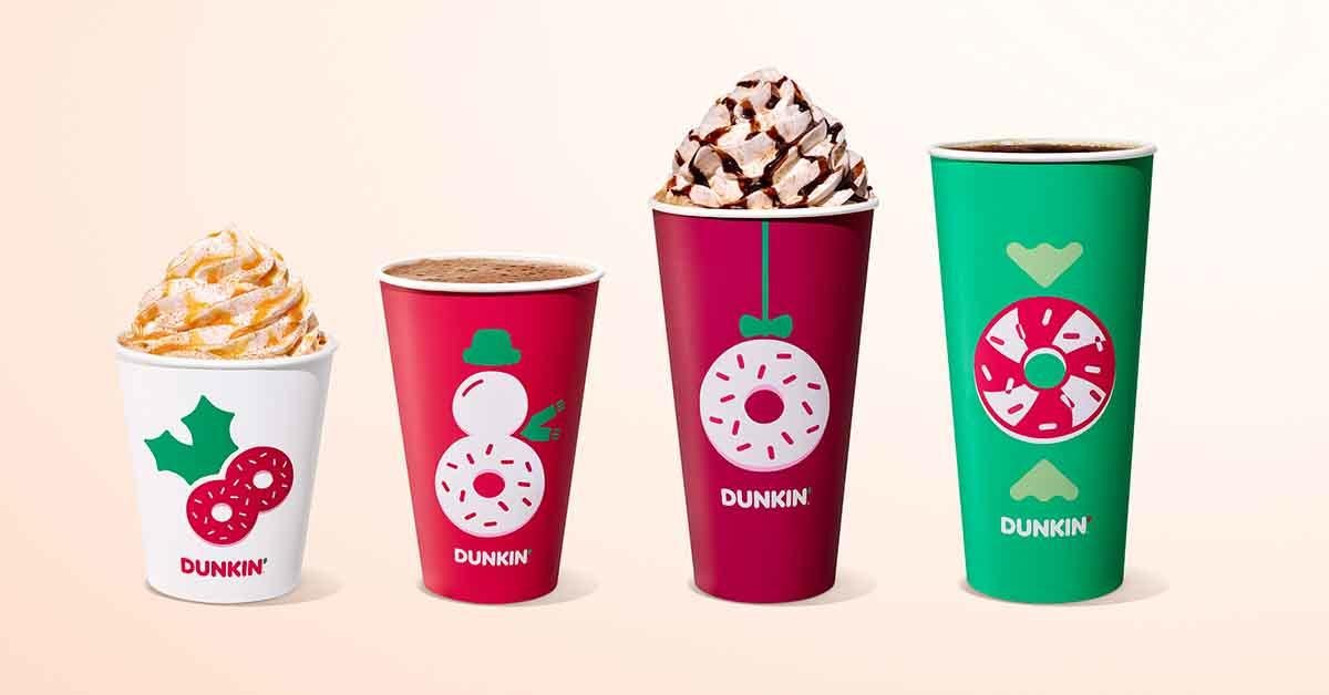 Dunkin’ presenta un nuevo menú festivo