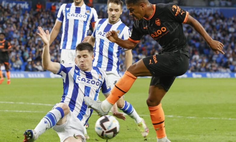 El 1x1 de la Real ante el Valencia