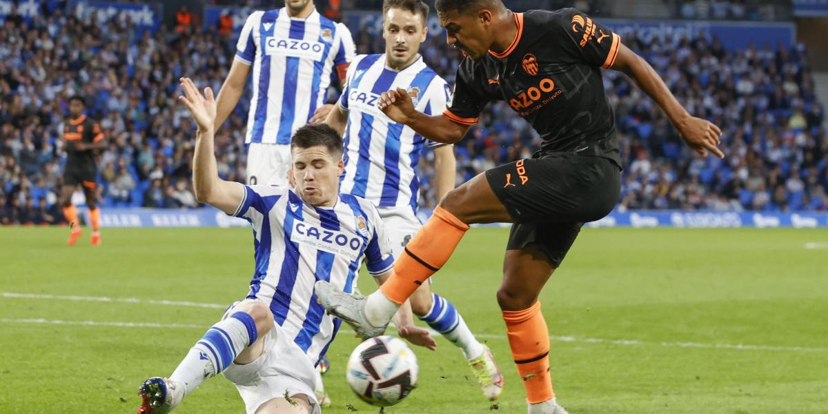 El 1x1 de la Real ante el Valencia