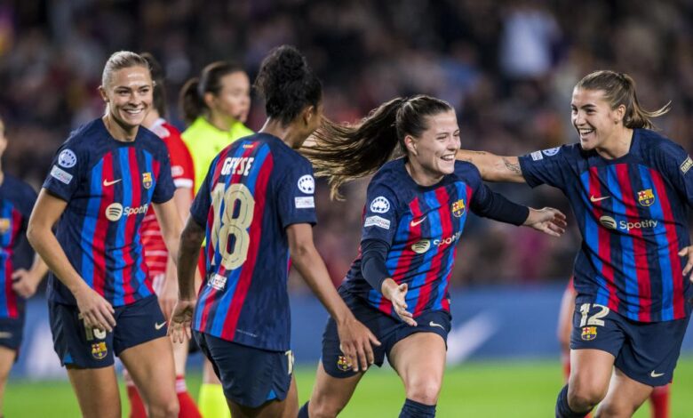 El Barça puso la fiesta, Aitana la magia y Claudia el golazo