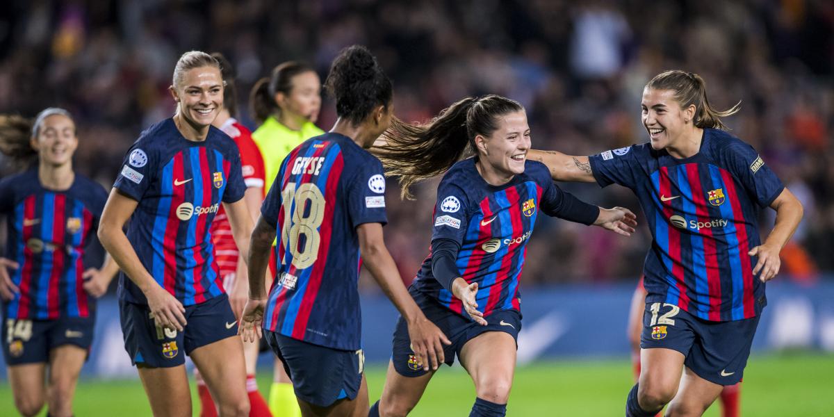 El Barça puso la fiesta, Aitana la magia y Claudia el golazo