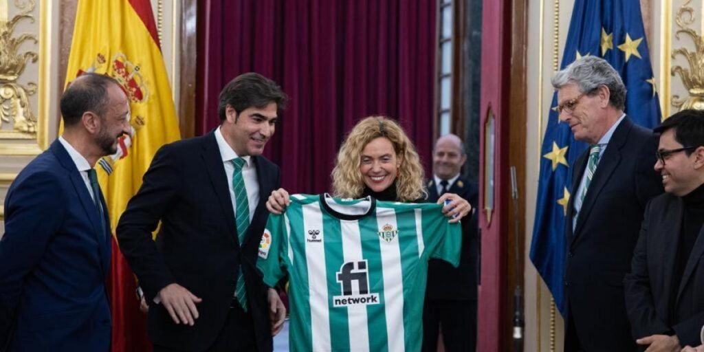 El Betis es recibido en el Congreso de los Diputados