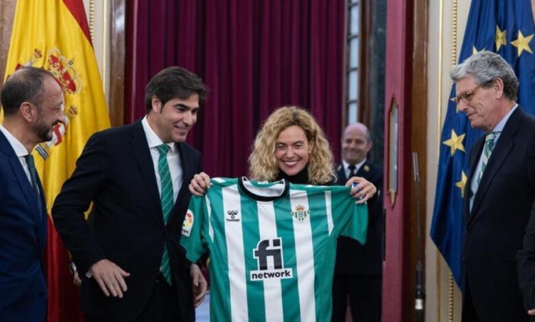 El Betis es recibido en el Congreso de los Diputados