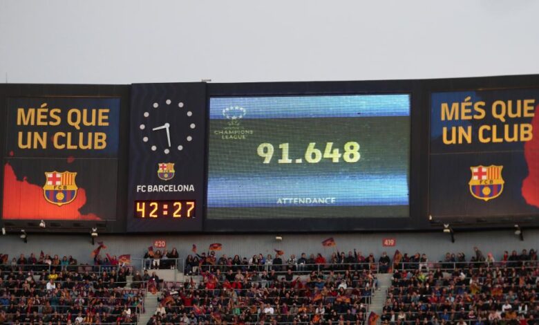 El Camp Nou reabre hoy sus puertas como estadio con más público del mundo