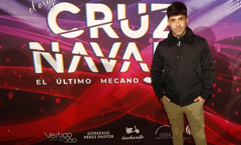 El Mago Pop y Ruth Lorenzo, en el estreno de 'Cruz de Navajas'