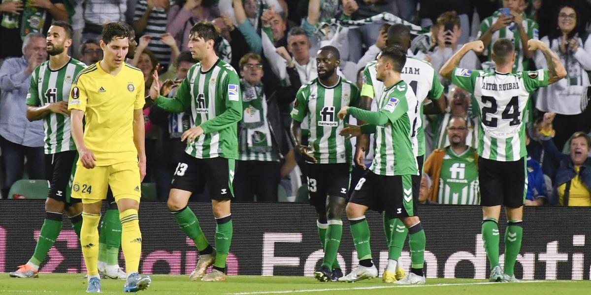 El Real Betis, el mejor equipo de la Europa League