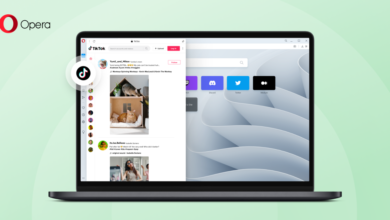 El fabricante de navegadores Opera agrega compatibilidad integrada con TikTok a la función de la barra lateral del escritorio