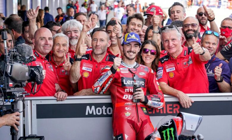 El palmarés de campeones MotoGP
